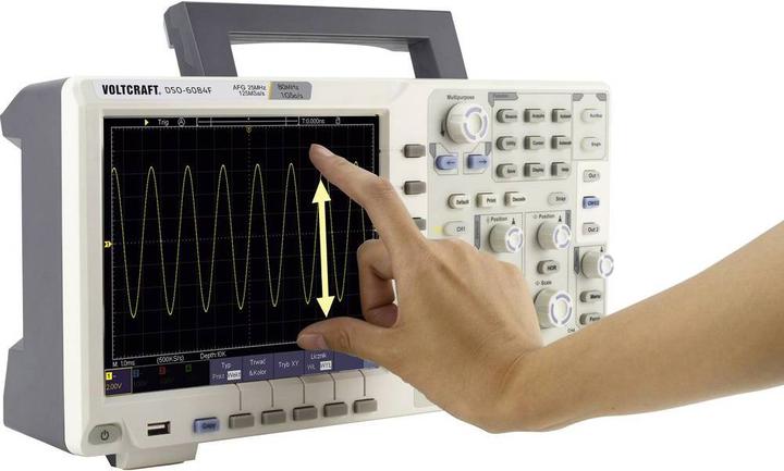 Immagine prodotto Voltcraft Oscilloscopio digitale DSO-6084F (CAT II)