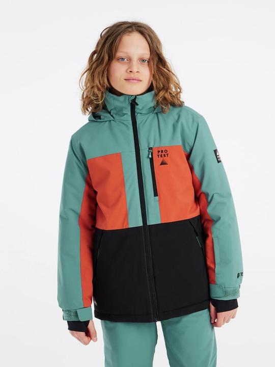 Actual product image Protest Children's Ski Jacket PRTBUZZERD Atlantic (152)