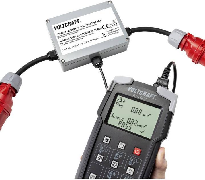 Produktbild Voltcraft Messadapter 3-phasig CEE 16A (Adapter)