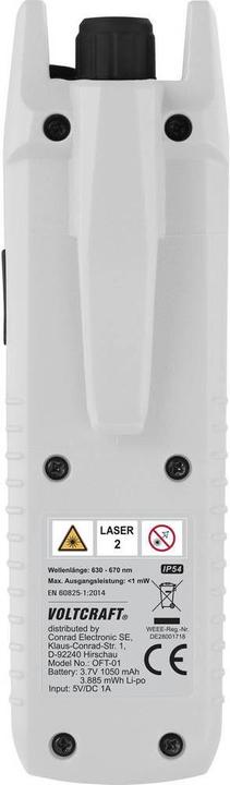 Immagine prodotto Voltcraft Tester per fibre di vetro OFT 01 GFASER TESTING DEVICE