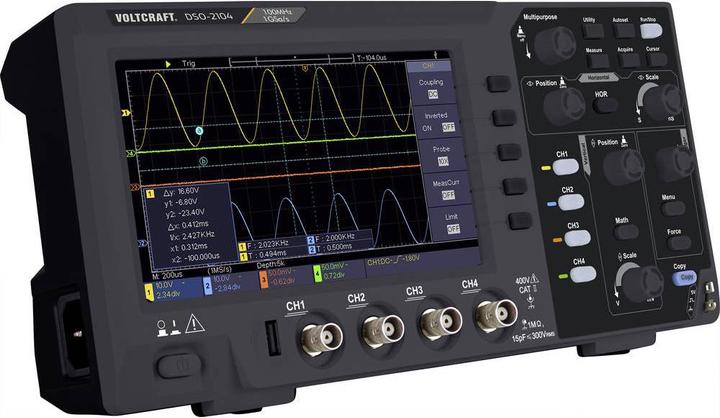 Image du produit Voltcraft DSO-2104 (CAT II 400V)