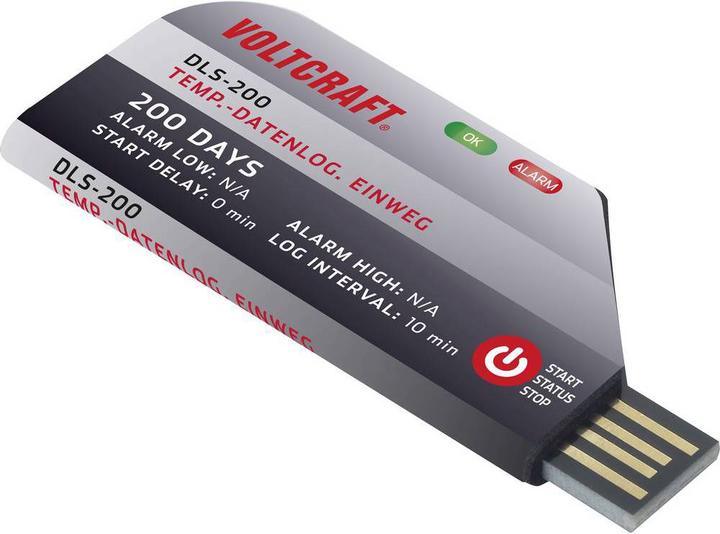 Productafbeelding Voltcraft Temperatuur datalogger DLS 200 eenmalig