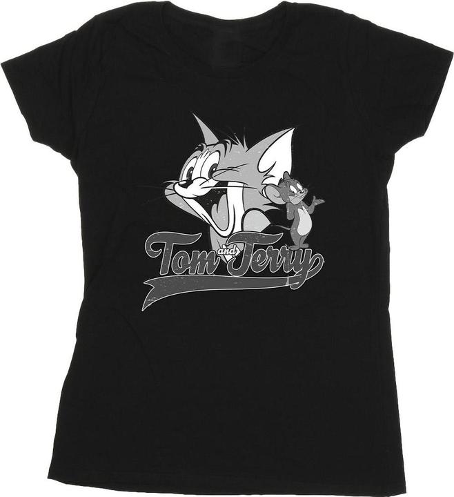 Tom & Jerry Greyscale Square TShirt (S)