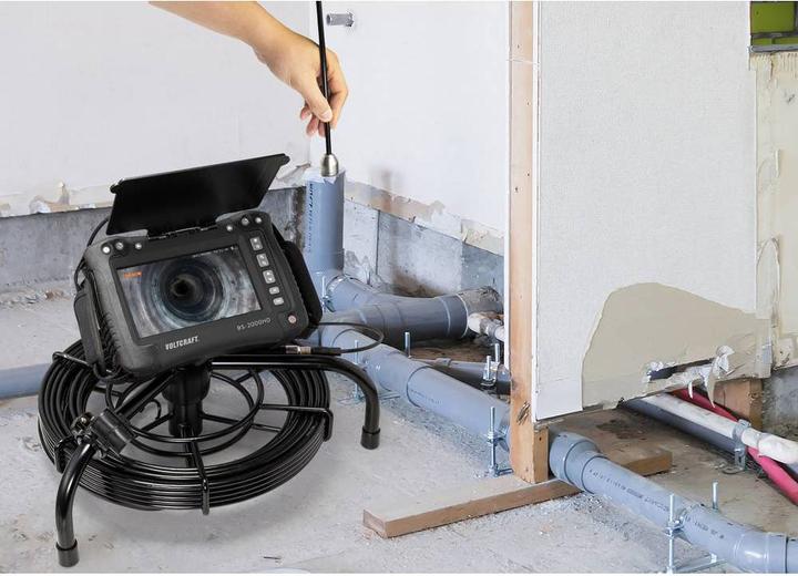Image du produit Voltcraft Câble de connexion pour endoscope HD Câble de sonde 30 M