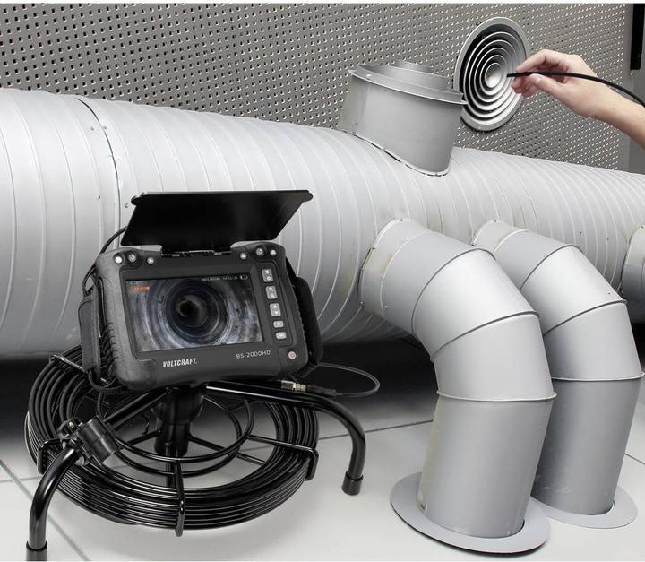 Image du produit Voltcraft Câble de connexion pour endoscope HD Câble de sonde 30 M