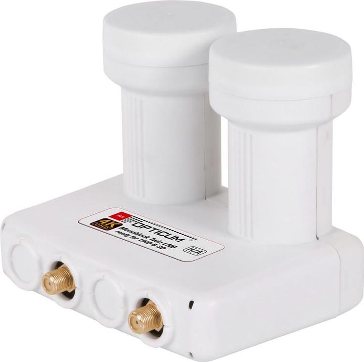 Opticum Monoblocco Twin Hotbird-Astra (Doppio LNB, 40mm)