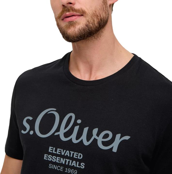 Image du produit S.Oliver T-Shirt Casual Bequem sitzend Logo T-Shirt (XL)