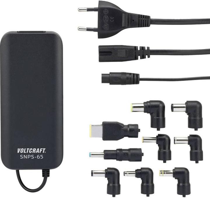 Produktbild Voltcraft Notebook-Netzteil SNPS-65 - Kompakt und leicht (65 W)