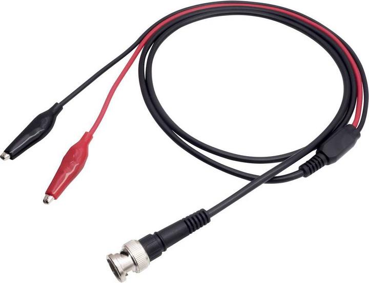 Actual product image Voltcraft BNC test lead with crocodile clips