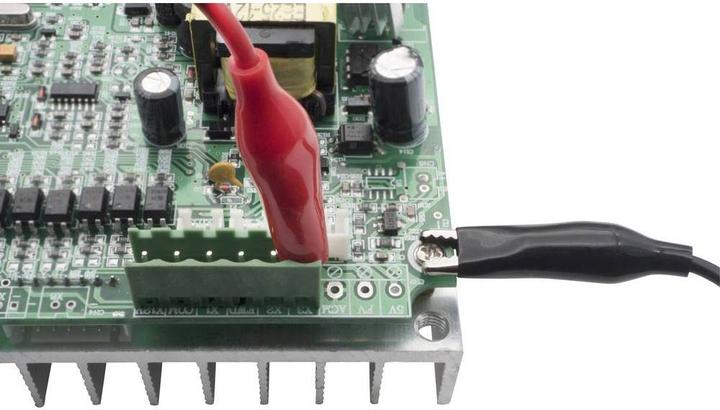 Actual product image Voltcraft BNC test lead with crocodile clips