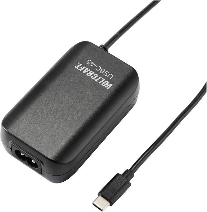 Voltcraft Dual USB-Ladegerät USB-45 mit USB-C Power Delivery und USB A-Ausgang (45 W)