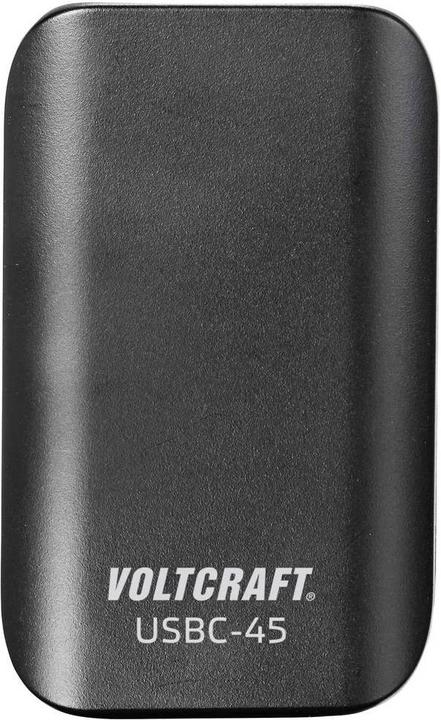 Produktbild Voltcraft Dual USB-Ladegerät USB-45 mit USB-C Power Delivery und USB A-Ausgang (45 W)