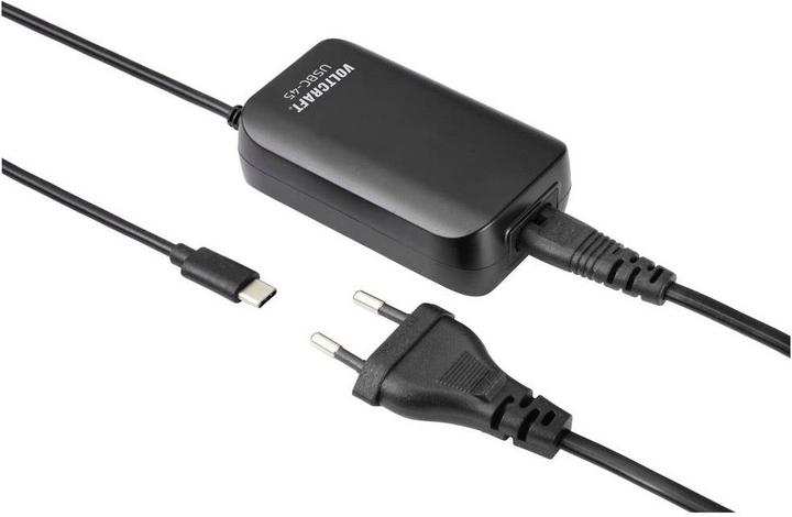 Produktbild Voltcraft Dual USB-Ladegerät USB-45 mit USB-C Power Delivery und USB A-Ausgang (45 W)