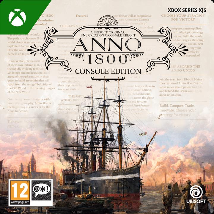 Produktbild Microsoft C2C Anno 1800 Console Edition (Xbox Series X)