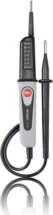 Voltcraft VC-37 SE 2-pole voltage tester with RCD test (CAT III)