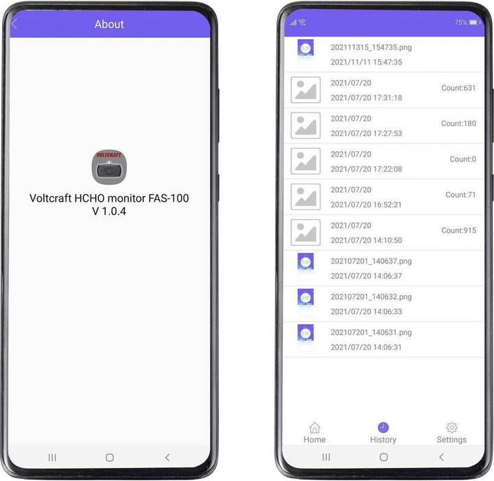 Produktbild Voltcraft FAS-100 Formaldehyd-Messgerät