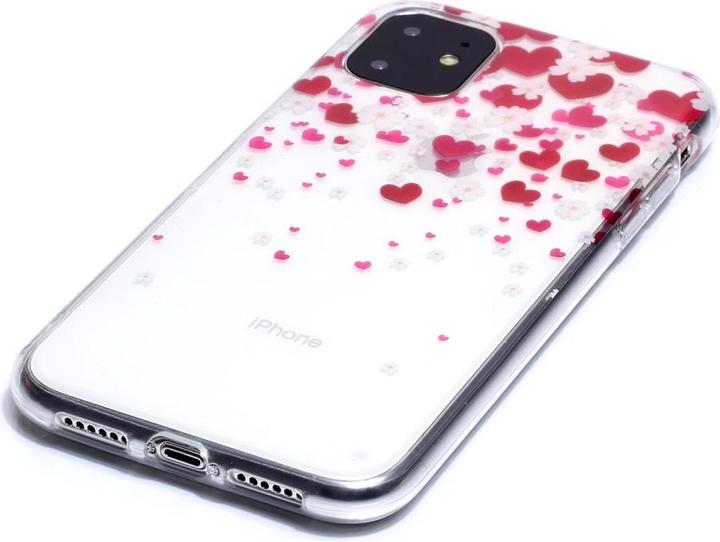 Immagine prodotto Ueli Express Cover in gomma super sottile per iPhone 11 Cuori (Apple iPhone 11)
