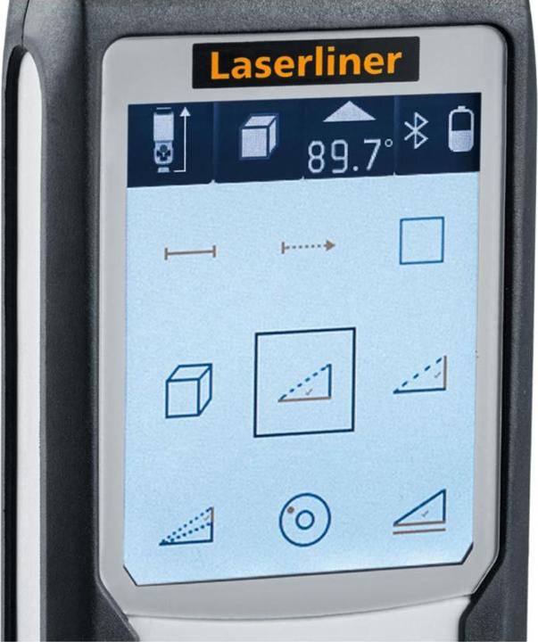 Actual product image Laserliner Laser Rangefinder Bluetooth LaserRange-Master Gi7 Pro (Green, 70m, 2DTilt, BLE) (70 m)