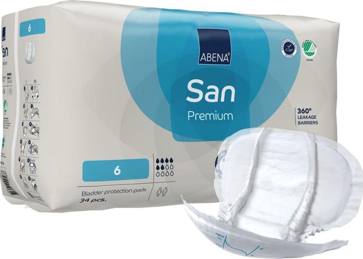 Actual product image Abena Premium 6 light blue (34 x)