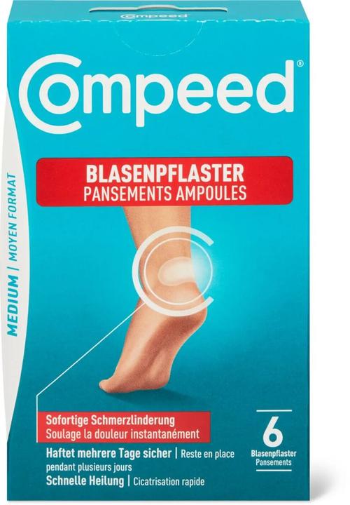 Compeed Cerotti per Vesciche Medio 6 pezzi (6 x)