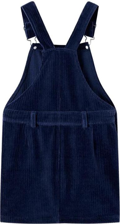 Produktbild VidaXL Kinder-Latzkleid Cord Marineblau 116,Material: 58 (116)