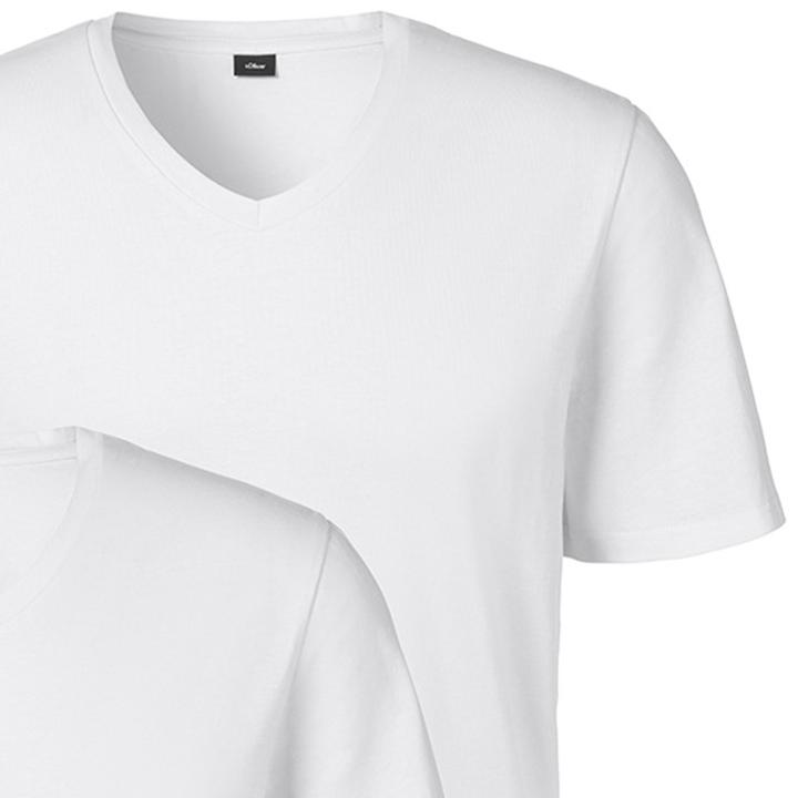 Actual product image S.Oliver Pack of 4 Basic Undershirt / Shirt Short Sleeve (L)