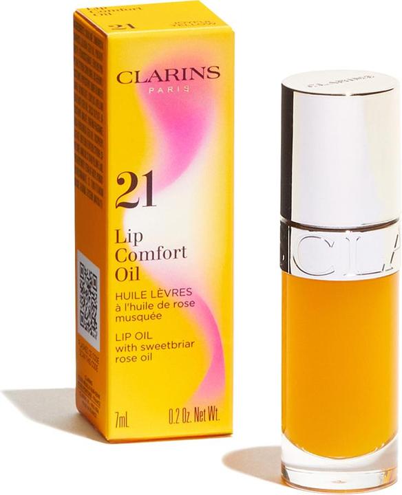 Clarins Lip Comfort Oil Power of Colours 21 Joyful Yellow 7ml (21)