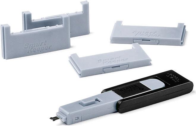 Actual product image Smart Keeper 4 x CF port locks with 1 x mini type key