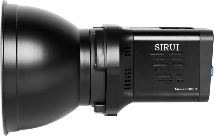 Actual product image Sirui C60R LED permanent light RGB-360°-Color 60W - super quiet 20dB - photo + video light (Video light)