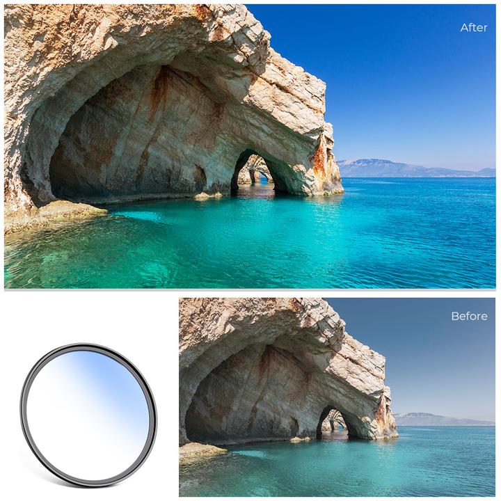 Produktbild K&F Concept 77MM MC UV Protection Filter Slim Frame with 18 Multi-layer Blue Coatings (C Series) (UV-Filter)