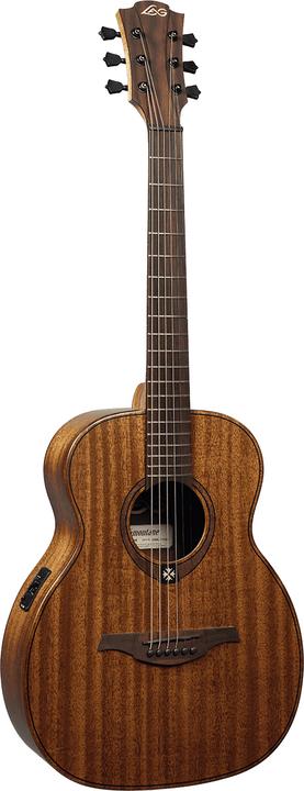 Lâg Guitars Travel KAE (Semi acoustic guitar, Graphites, Khaya)