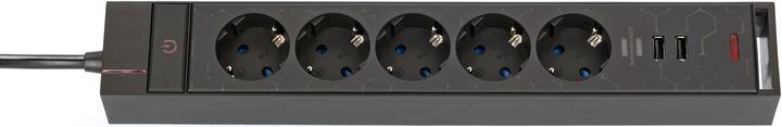Produktbild Brennenstuhl Gaming Steckdosenleiste (5 x, CEE 7/5, 1.50 m)
