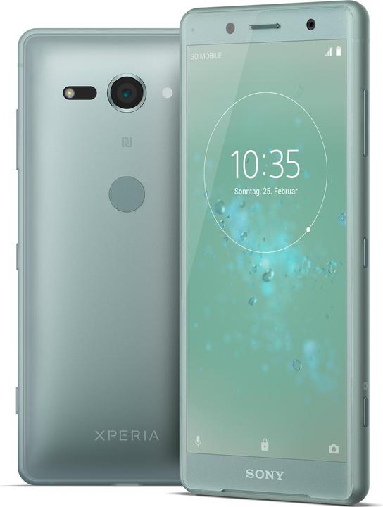 Produktbild Sony Xperia XZ2 Compact EU (64 GB, Moss Green, 5", Hybrid Dual SIM, 19 Mpx, 4G)