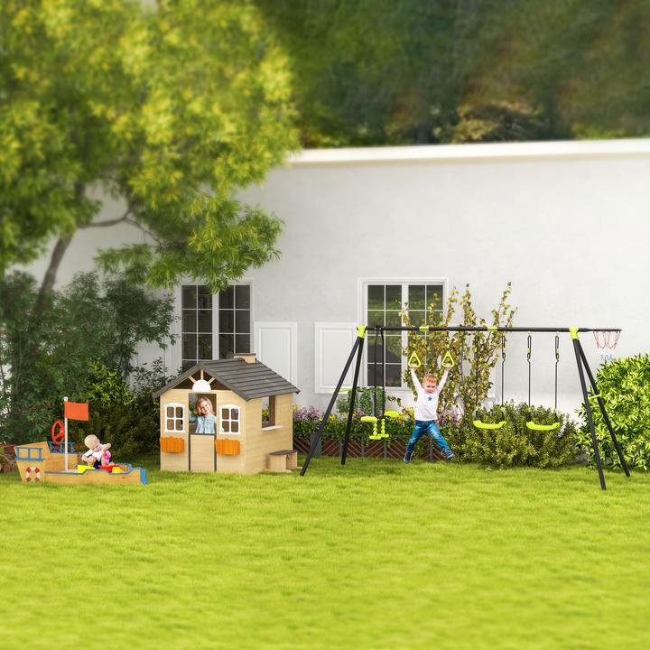 Immagine prodotto Outsunny Casetta per bambini con portavaso
