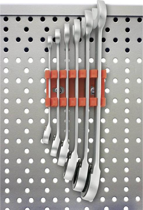Produktbild Toolcraft Gabel-/Ratschenschlüssel-Satz umschaltbar 6tlg (19 mm, 10 mm, 17 mm, 15 mm, 8 mm, 13 mm)