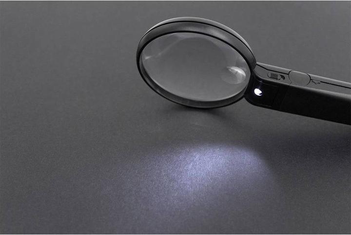 Actual product image Toolcraft Handle magnifier with illumination