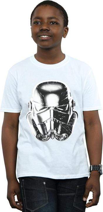 Immagine prodotto Star Wars Stormtrooper Warp Speed Helmet Maglietta Ragazzi (152, 158)