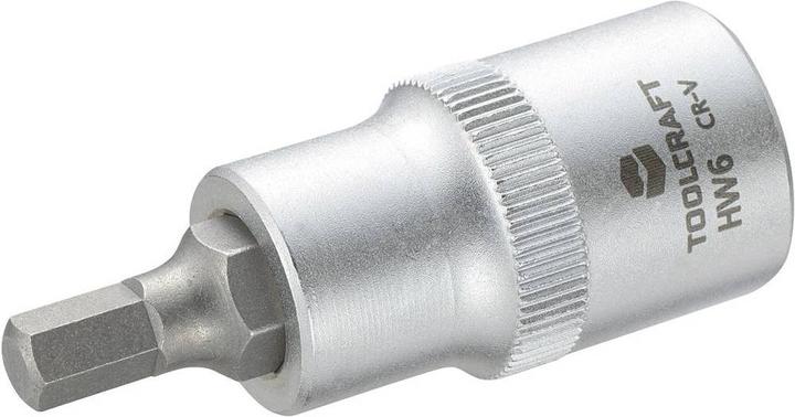Toolcraft Douille 12,5 mm (1/2") avec embout hexagonal