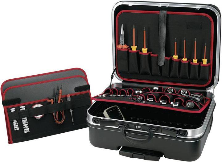 Actual product image Toolcraft Hard shell case with wheels