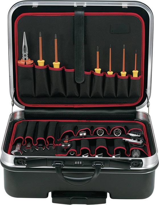 Actual product image Toolcraft Hard shell case with wheels