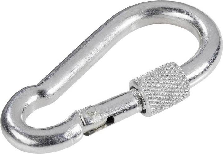 Toolcraft Mousqueton avec fermeture à vis