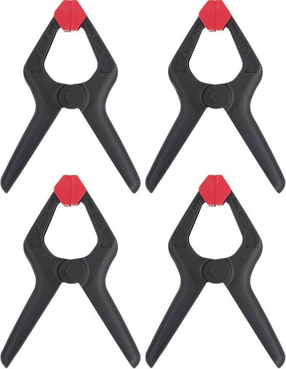 Toolcraft 4er Federzwinge 40 mm 5 kg (40 mm)