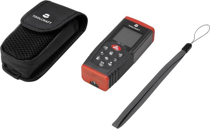 Actual product image Toolcraft Laser Distance Meter LDM 100 H (100 m, 635 nm)
