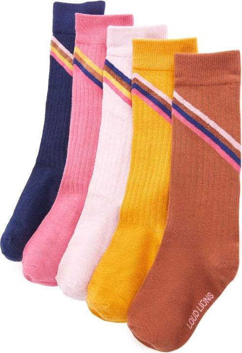 Marineblau, Ocker, Cognac, Altrosa, Zartrosa