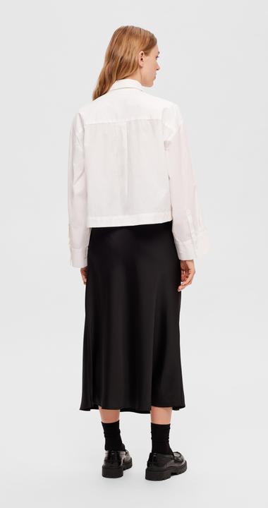 Actual product image Selected Femme Satin Midi Skirt (40)