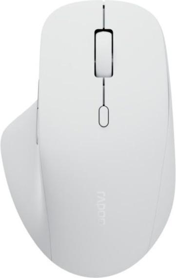 Rapoo M50 Plus Weiss Kabellose lautlose optische Maus (Kabellos)