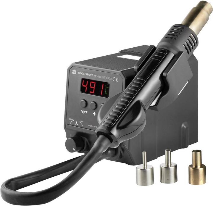 Produktbild Toolcraft Heissluft-Löt-/Entlötsystem für SMD