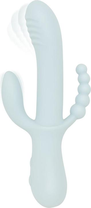 Actual product image Good Vibes Only - Sage - Triple Stimulation Vibe - Blue