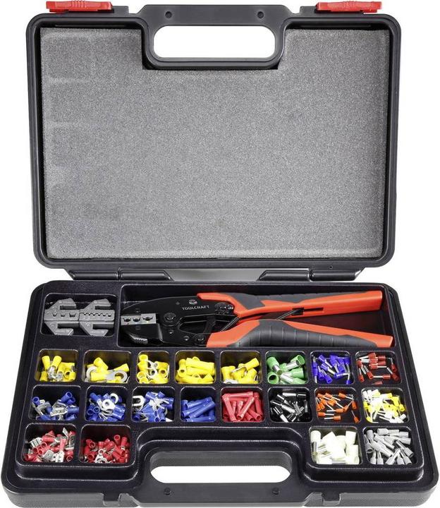 Produktbild Toolcraft Crimpzangen-Set 439tlg (258 mm)