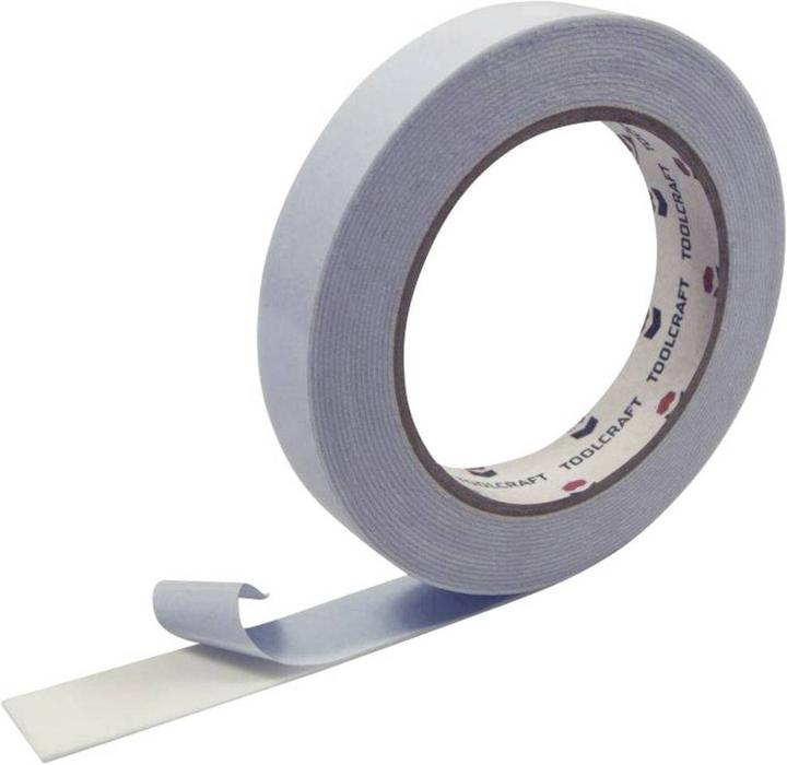 Immagine prodotto Toolcraft Nastro di montaggio in schiuma PE (19 mm)